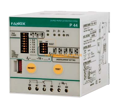FANOX 泵保护和控制继电器 P系列